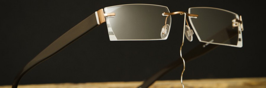 Vrtané ručně vybrušované brýle  s jedinečným a originálním designem