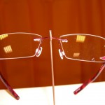 Ručně vybrušované vrtané brýle na míru s impozantním elegantním výbrusem (Caput Trianguli)