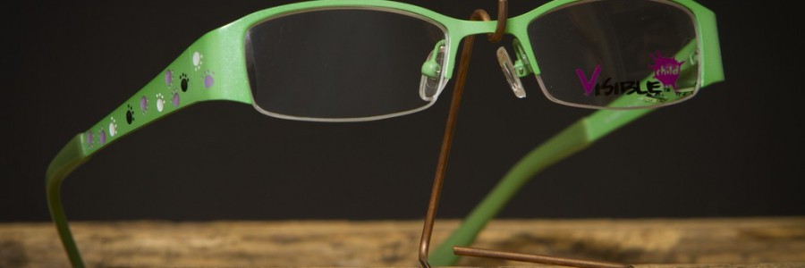 Vázané dětské brýle VISIBLE od české návrhářky