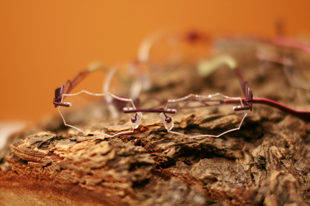 Vrtané, ručně vybrušované, kreativní brýle